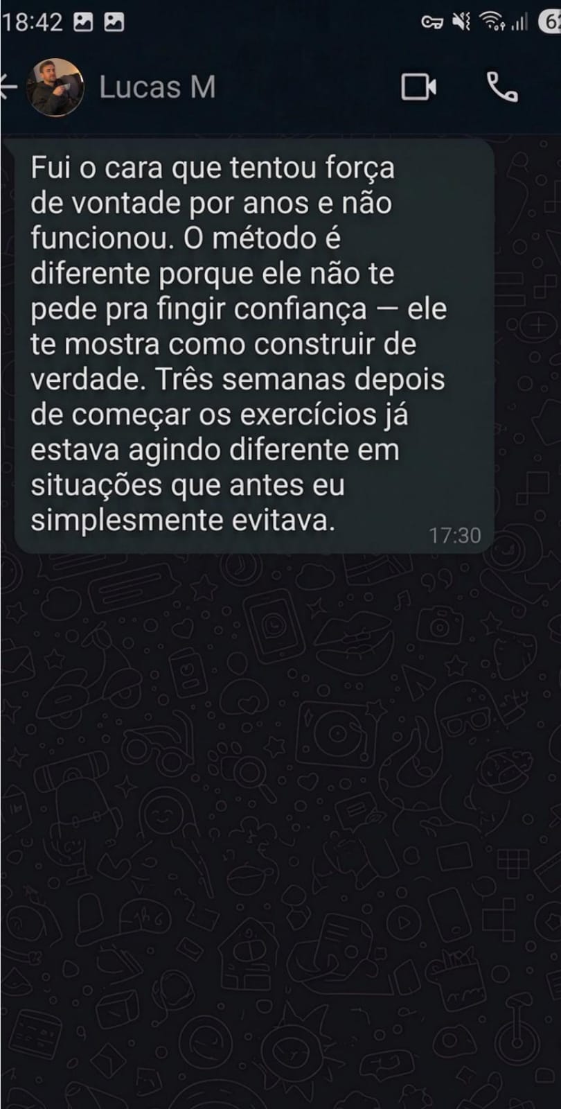 Depoimento de Lucas M.